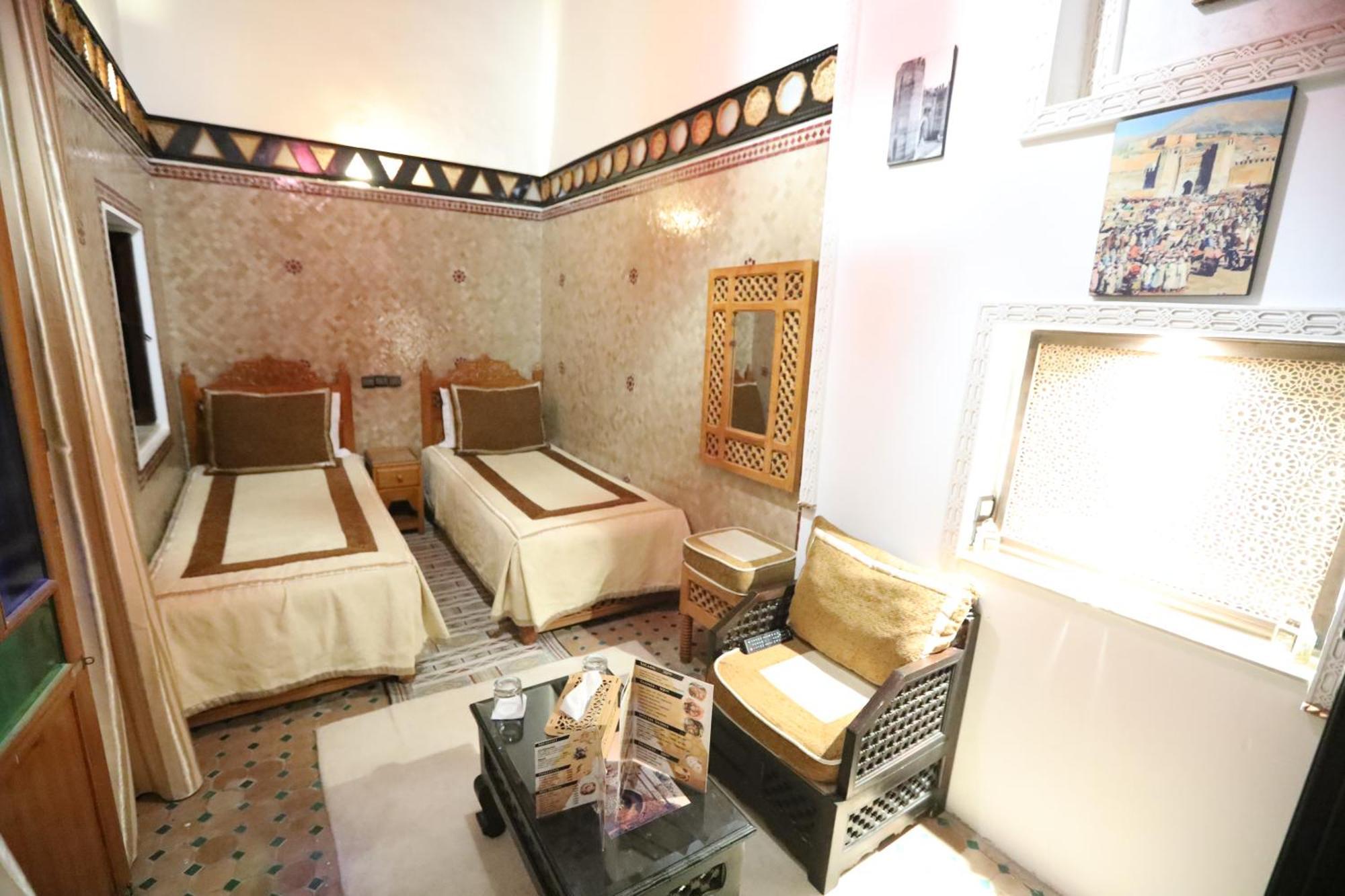 Dar Belmamoun Hotell Fès Rom bilde